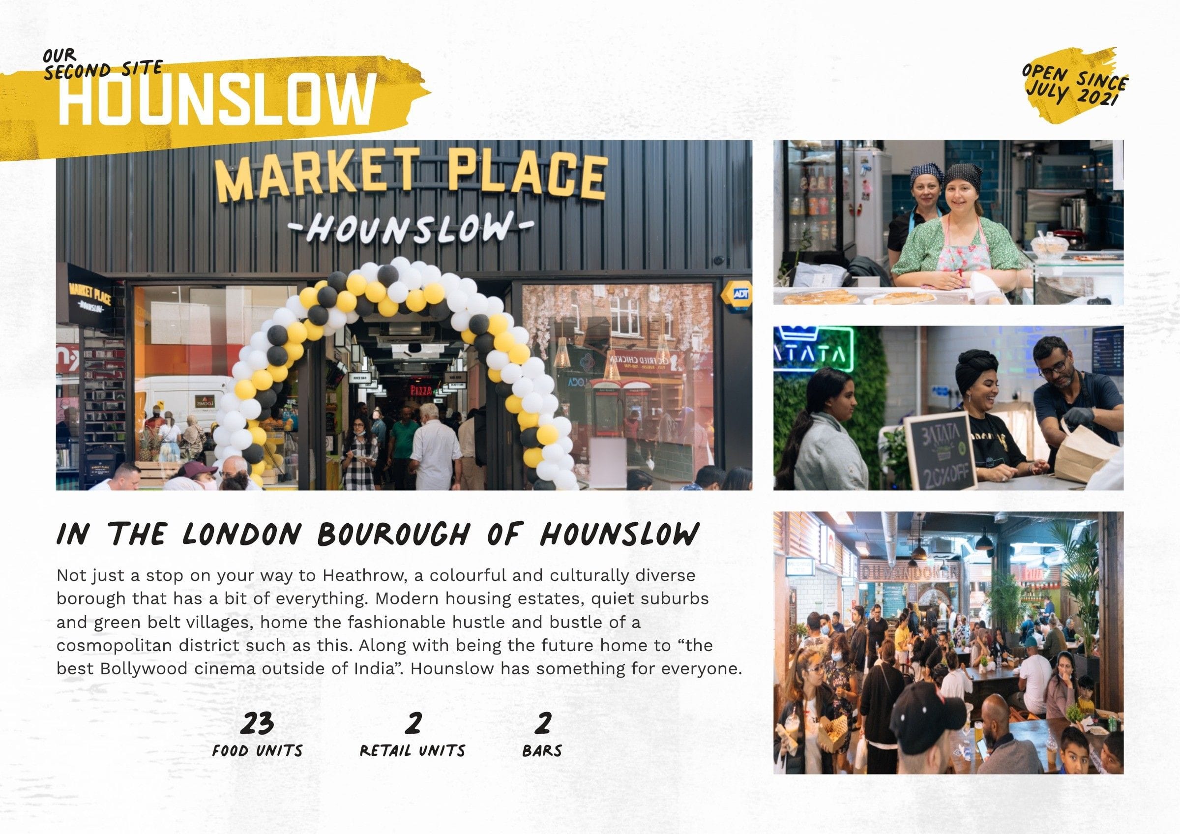 The second site: Market Place Hounslow